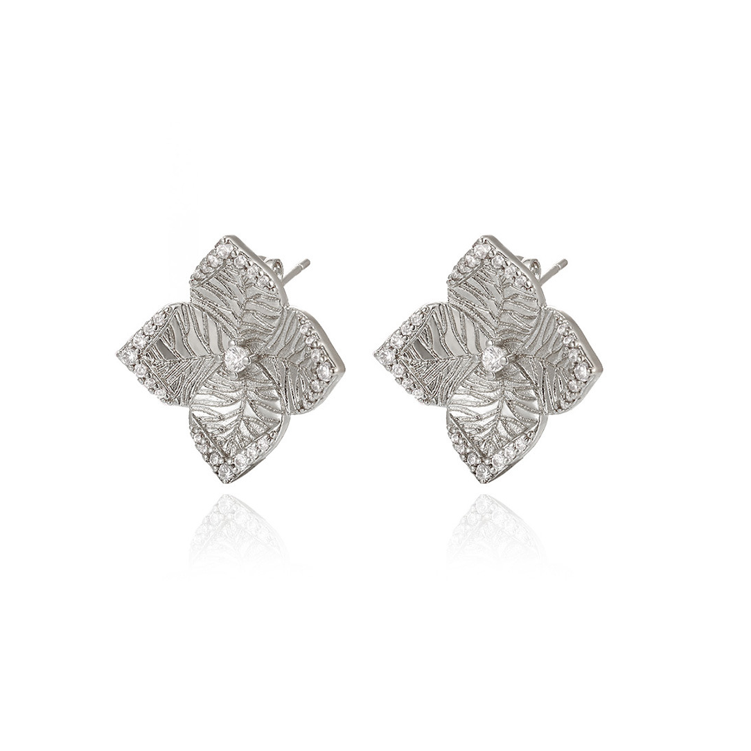 Simple Floral Earrings