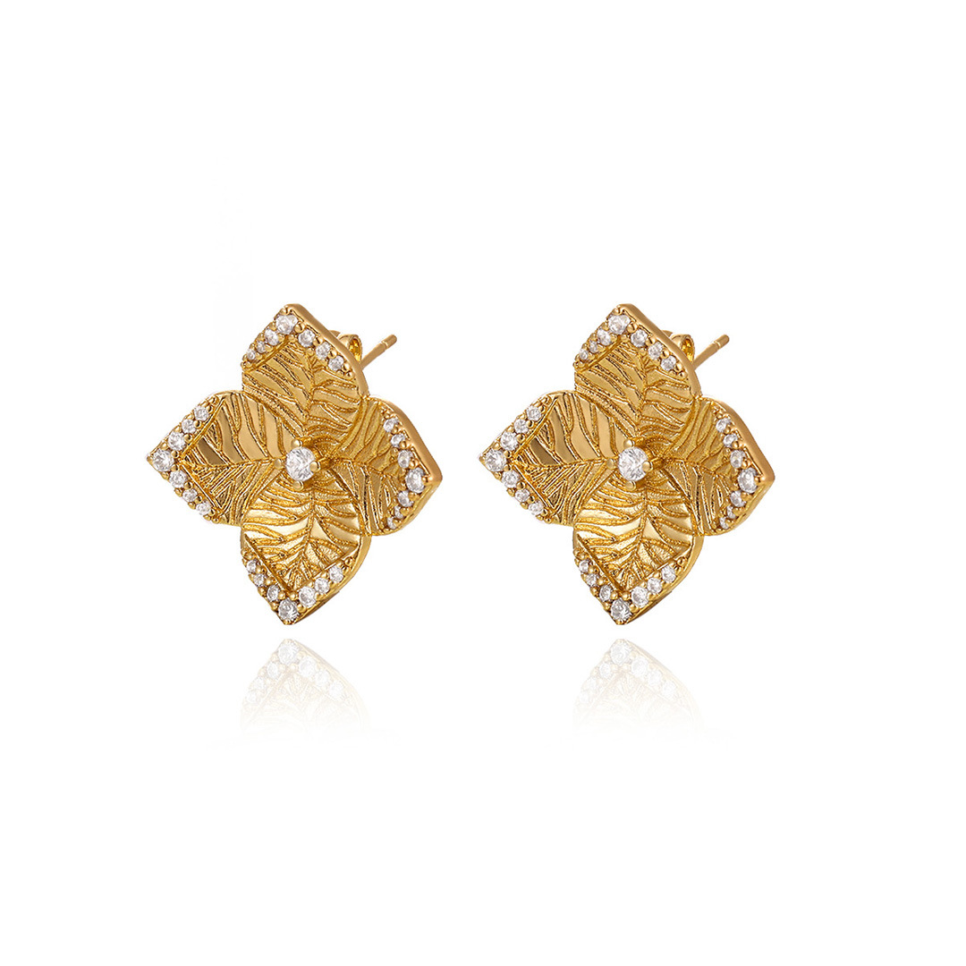 Simple Floral Earrings
