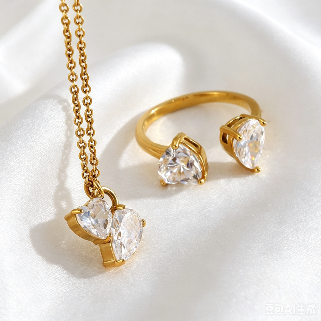 Water Drop Heart Set