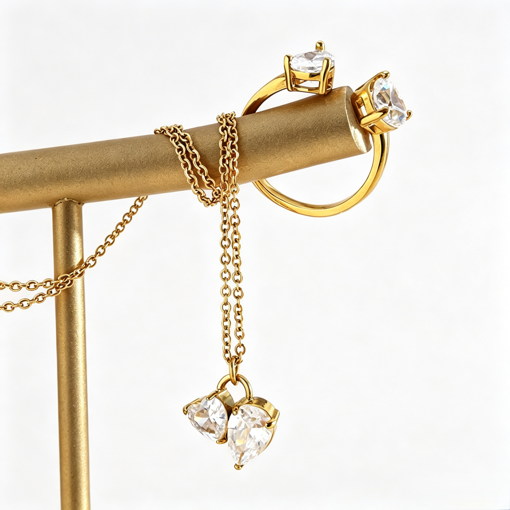 Water Drop Heart Set