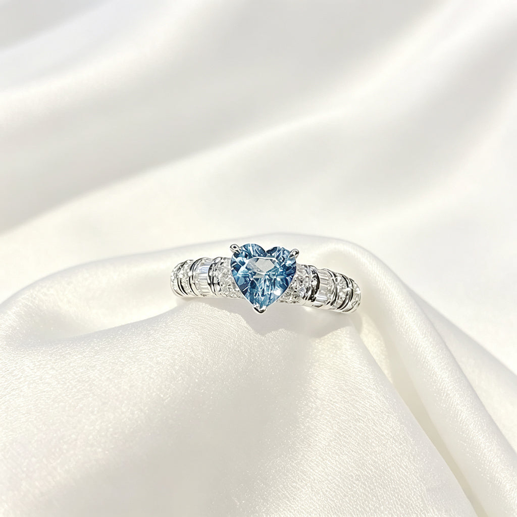 Ocean Heart Ring