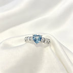 Ocean Heart Ring