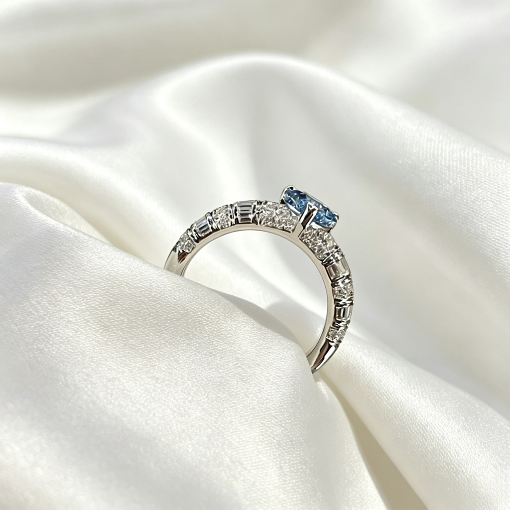 Ocean Heart Ring