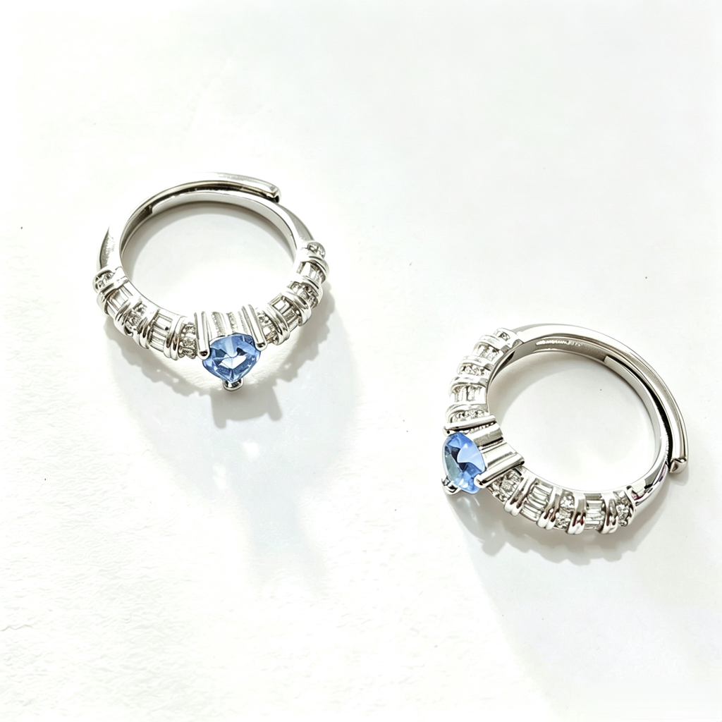 Ocean Heart Ring