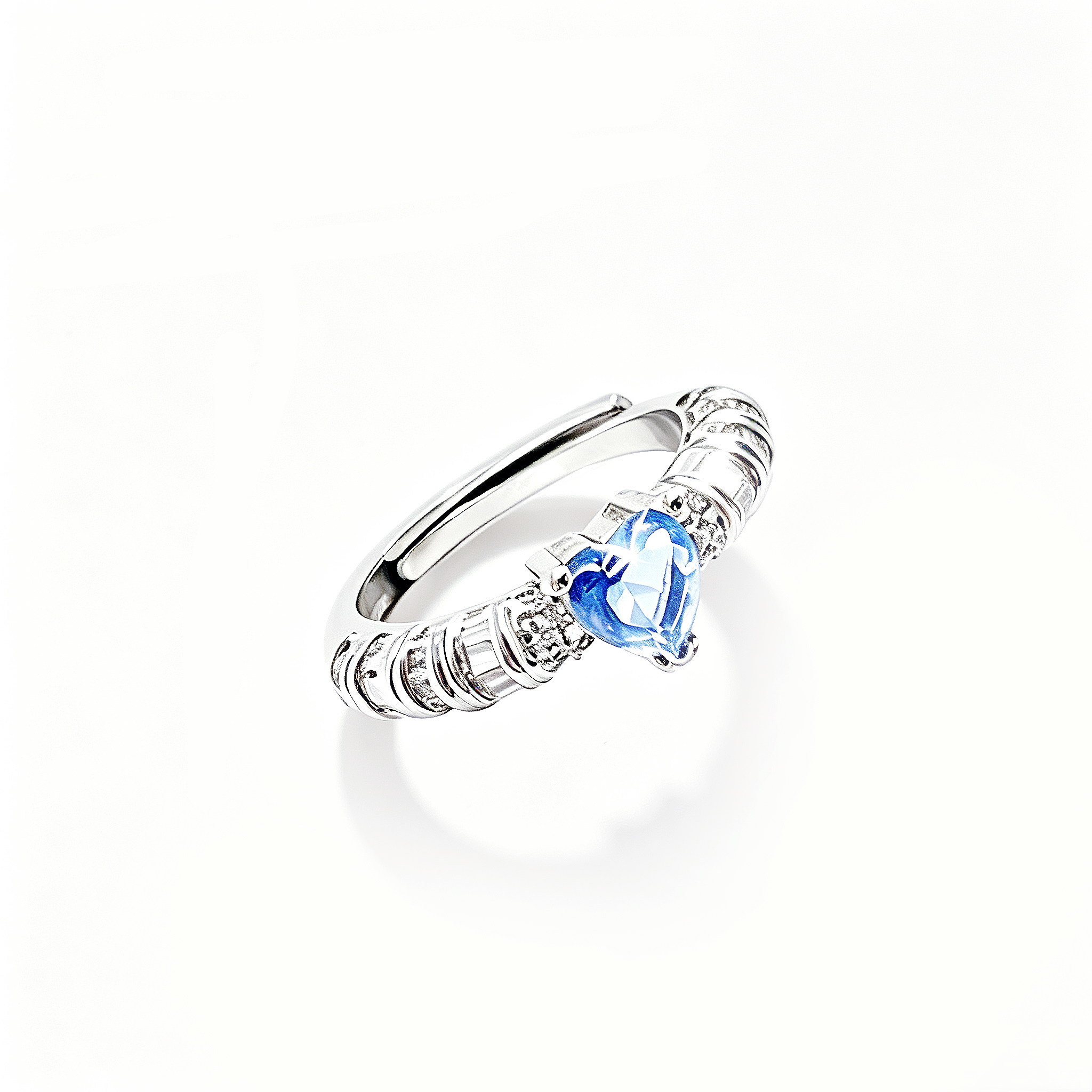 Ocean Heart Ring