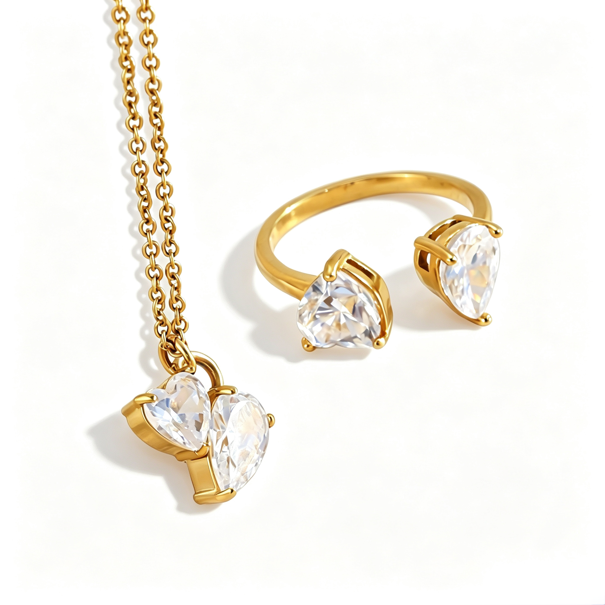 Water Drop Heart Set