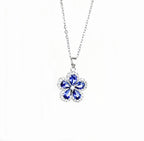Elegant Blue Floral Set