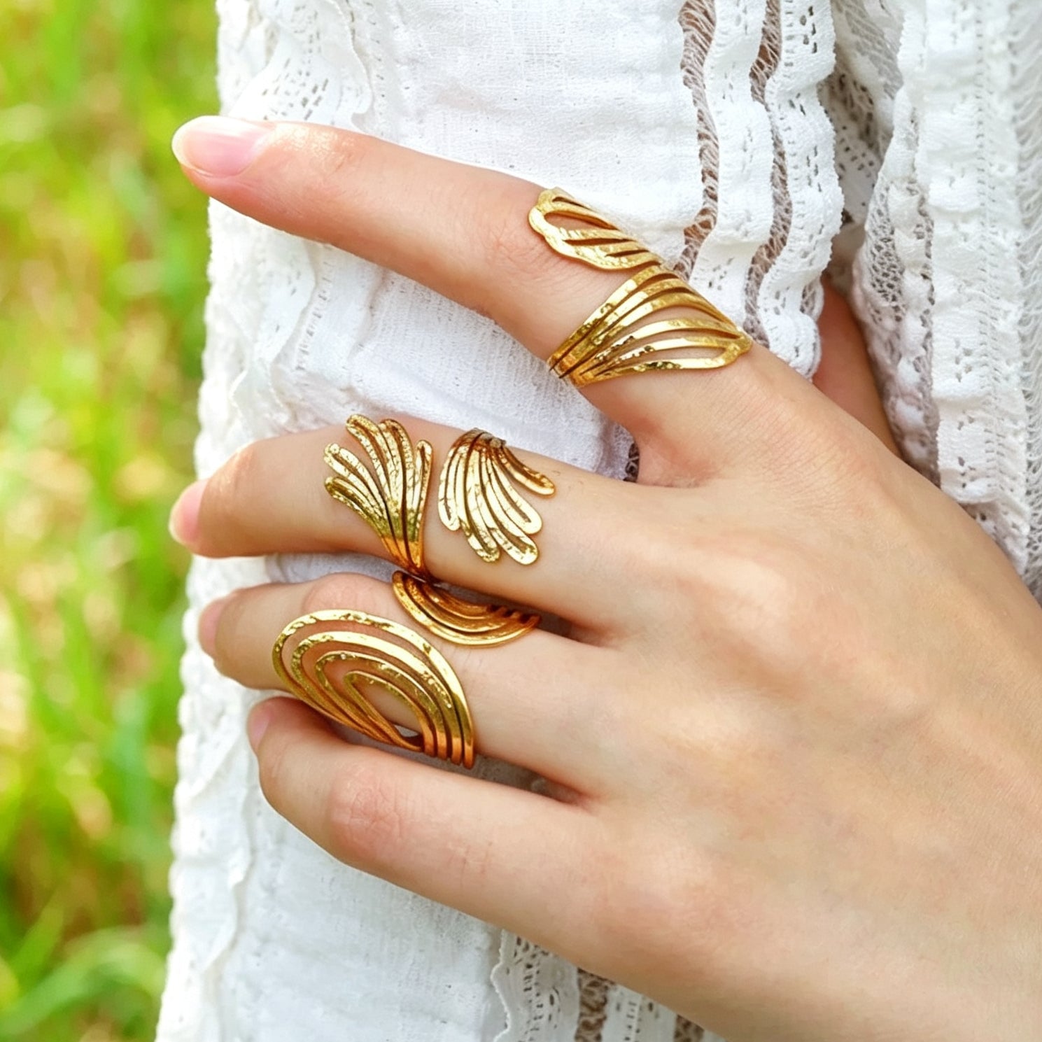 Minimalist Openwork Ring