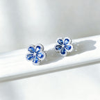 Elegant Blue Floral Set