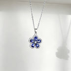 Elegant Blue Floral Set