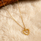 Interlocking Hearts Necklace