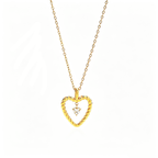 Interlocking Hearts Necklace