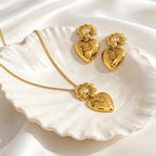 Vintage Pattern Heart Set