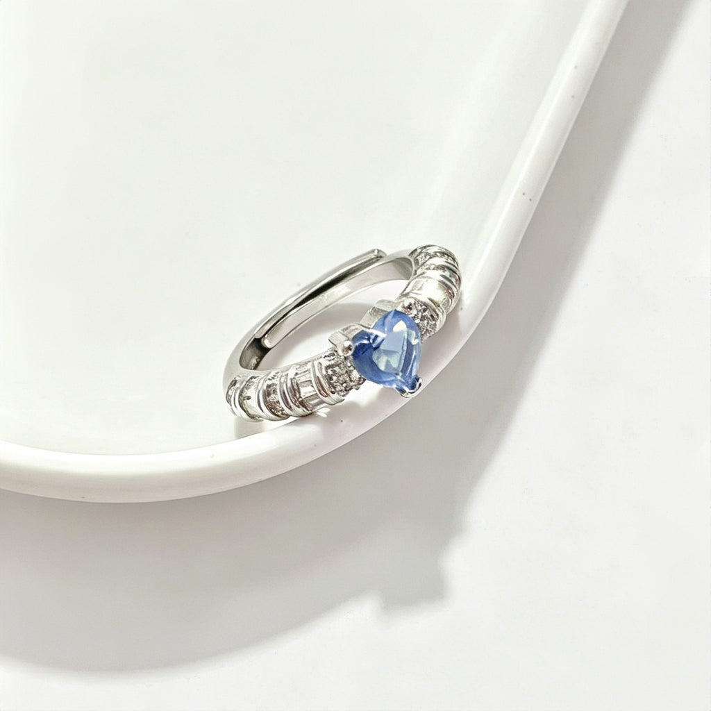 Ocean Heart Ring