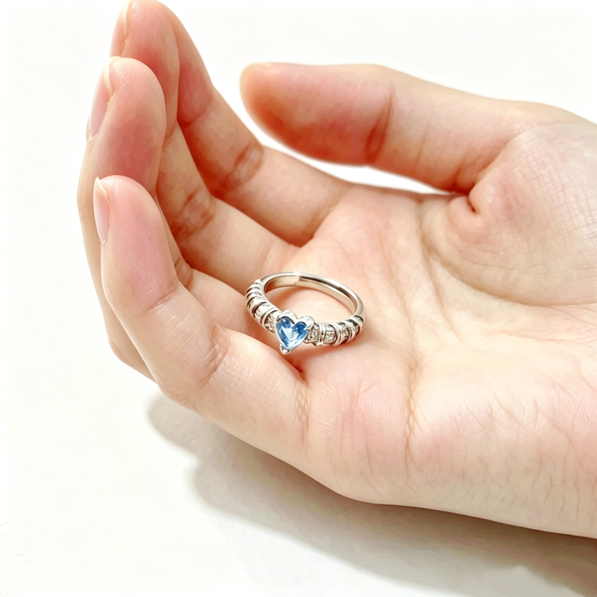 Ocean Heart Ring