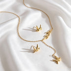 Bird & Tree Jewelry Set