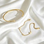 Simple Two-Piece Bracelet Set
