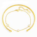 Simple Two-Piece Bracelet Set