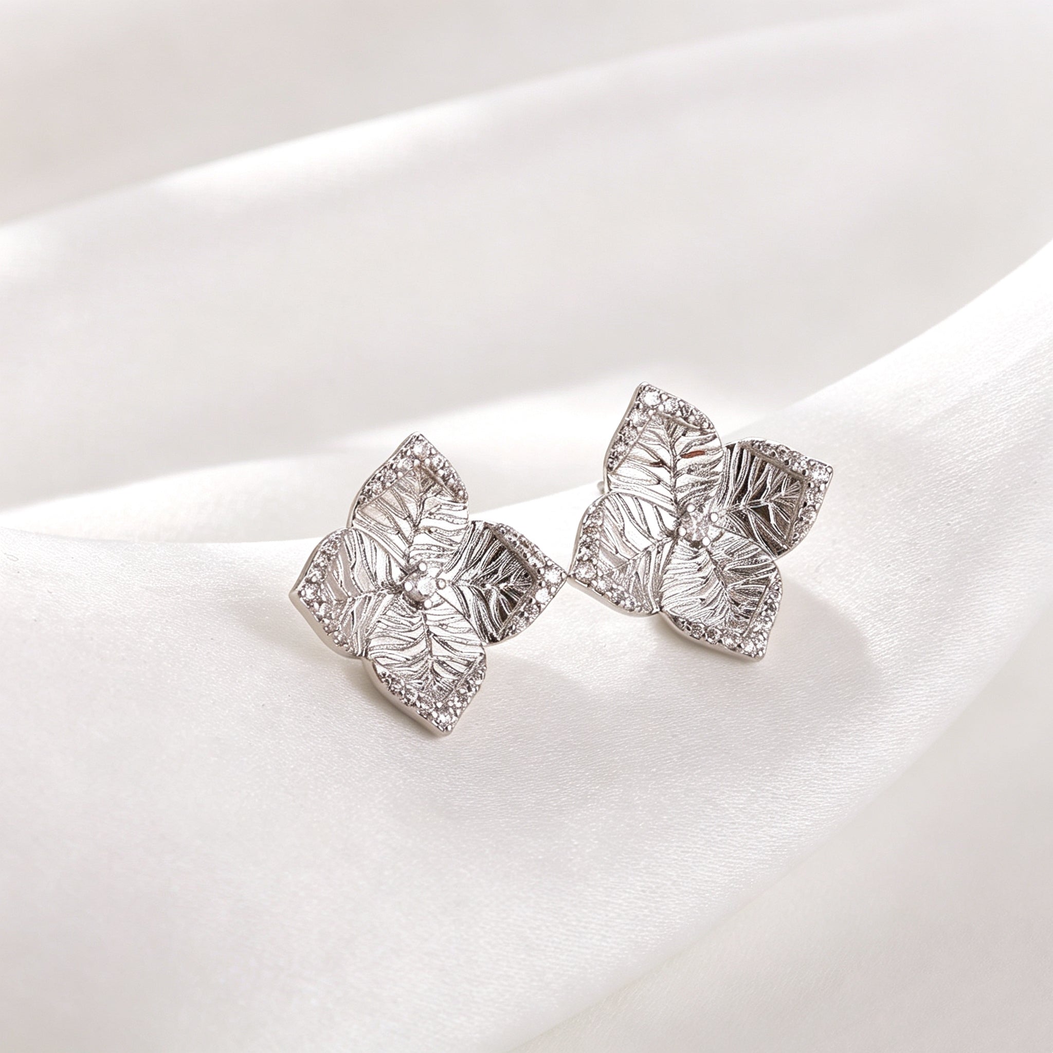 Simple Floral Earrings