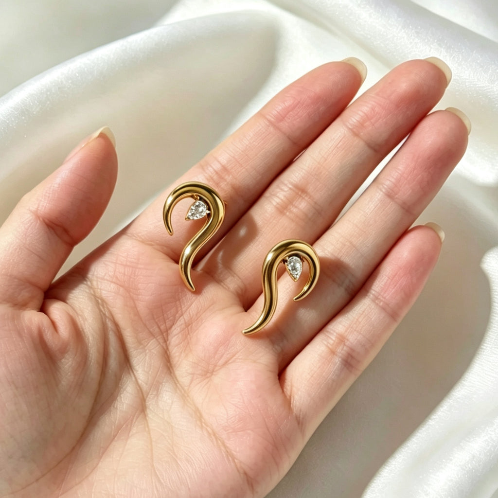 Minimalist Symbol Earrings
