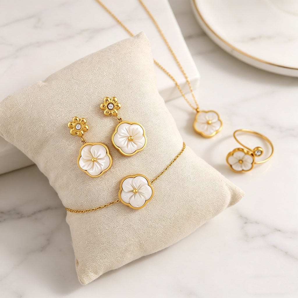 Shell Flower Set